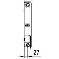 Радиатор стальной Kermi therm-x2 Profil-K тип 11 500x400 мм боковое подключение FK0110500401N2Y RAL 9016