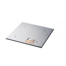 Экран защитный Ferrum 580х580 мм с отверстием d 210 мм AISI 430 0.5 мм f5321