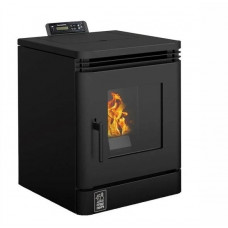 Камин пеллетный ZOTA B6H22 6 кВт WiFi black 00-00001293