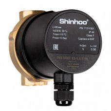 Насос циркуляционный ГВС Shinhoo INSTANT 15-1.5 II BL 71311001 Насос циркуляционный ГВС Shinhoo INSTANT 15-1.5 II BL 71311001