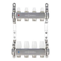 Коллекторный блок Kromwell 1x3/4 EK 4 выхода с термостатическими вставками KW.SM6500645