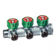 Коллектор регулирующий FAR 3/4 3 отвода M24x19 FK 3850 C34
