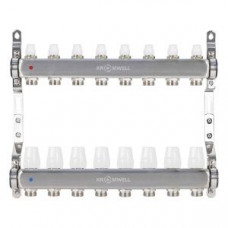 Коллекторный блок Kromwell 1x3/4 EK 8 выходов с термостатическими вставками KW.SM6500685