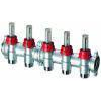 Коллектор запорный FAR 1 с расходомерами 4 отвода M24x19 FK 3972 C104