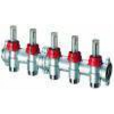 Коллектор запорный FAR 1 с расходомерами 4 отвода M24x19 FK 3972 C104
