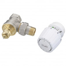 Комплект терморегулятора Danfoss RA-G15/RA 2940 угловой 013G2143