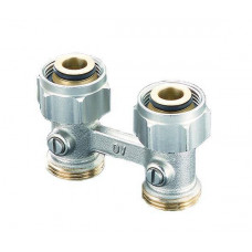 Узел нижнего подключения прямой Oventrop Multiflex F ZB 3/4x3/4 1015813