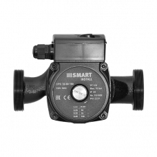 Насос циркуляционный Smart Install CPS 32-60 180 мм 100 Вт с гайками 110105S Насос циркуляционный Smart Install CPS 32-60 180 мм 100 Вт с гайками 110105S