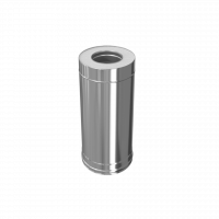Труба-сэндвич УМК 0.5 м Ø115/200 мм AISI 304 0.8 мм нерж/ceramics 00-00000403