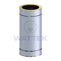 Труба дымоходная Wattek 250 мм D 150 мм 2P250