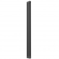 Трубчатый дизайн-радиатор Royal Thermo Insignia VC2180 12 секций нижнее подключение Anthracite НС-1753023