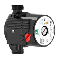 Насос циркуляционный PUMPMAN TRS25/6-130 130 мм с гайками и кабелем TRS25/6-130