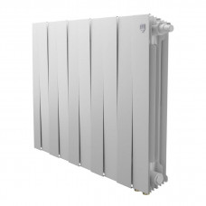 Радиатор биметаллический Royal Thermo PianoForte 500 Bianco Traffico 10 секций нижнее правое подключение VDR80 НС-1506360
