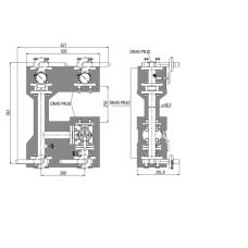 Насосная группа смесительная фланцевая Huch EnTEC DN40 PN10 без насоса EFG40020 Насосная группа смесительная фланцевая Huch EnTEC DN40 PN10 без насоса EFG40020