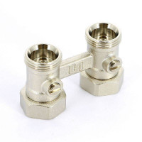 Узел радиаторный прямой Uni-Fitt для двухтрубных систем НВ 3/4 EK x 3/4 EK 192N3300