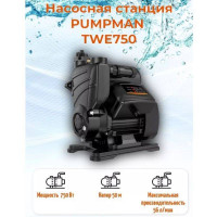 Насосная станция Pumpman TWE 750 с электронным управлением TWE750