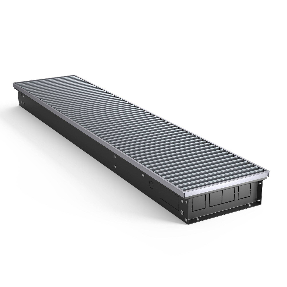 Конвектор внутрипольный Royal Thermo ATRIUM 110x250x2400 мм натуральный алюминий НС-1477286