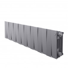 Радиатор биметаллический Royal Thermo PianoForte 200 Silver Satin 16 секций боковое подключение НС-1346025