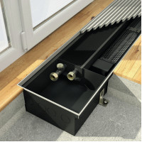 Конвектор внутрипольный Kermi KVQ 180x110x2250 мм с вентилятором KVQ181102250XXM