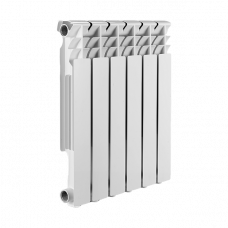 Радиатор алюминиевый SMART Install Easy One 500 4 секции SIEasyOne500/4