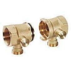 Конечные элементы модульного коллектора Giacomini R53ST 1 x 3/4 EK x DN32 (2 шт.) R53STY106