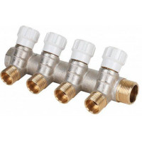 Коллектор Hogart Premium 3/4x1/2 EK 4 выхода с регулирующими вентилями MM4040504