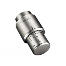Термостат Oventrop Uni SH M30x1.5 7-28 °C матовая сталь 1012085