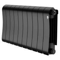Радиатор биметаллический Royal Thermo Infinity 300 Noir Sable 10 секций боковое подключение НС-1683527